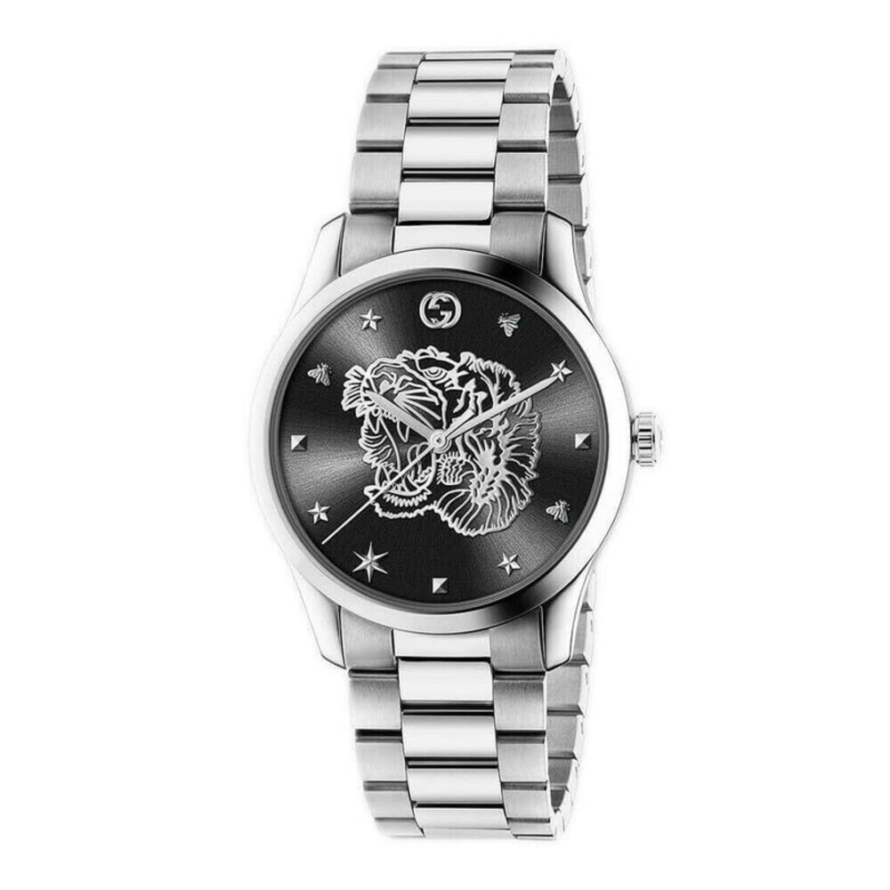 GUCCI - Swiss Made Tiger G Timeless Stainless Steel Watch